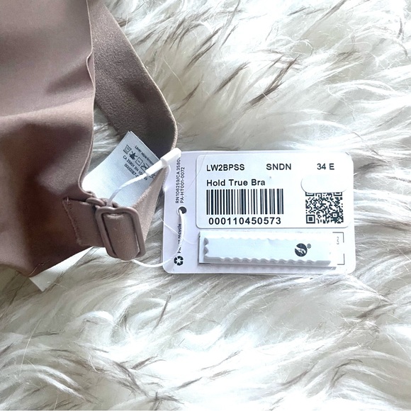 BNWT Lululemon Hold True Bra, Nude, Size 34E - Picture 5 of 5
